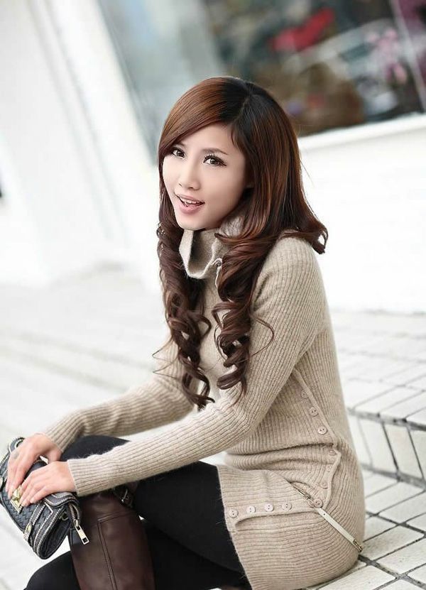 春日气息，气质美女散发魅力