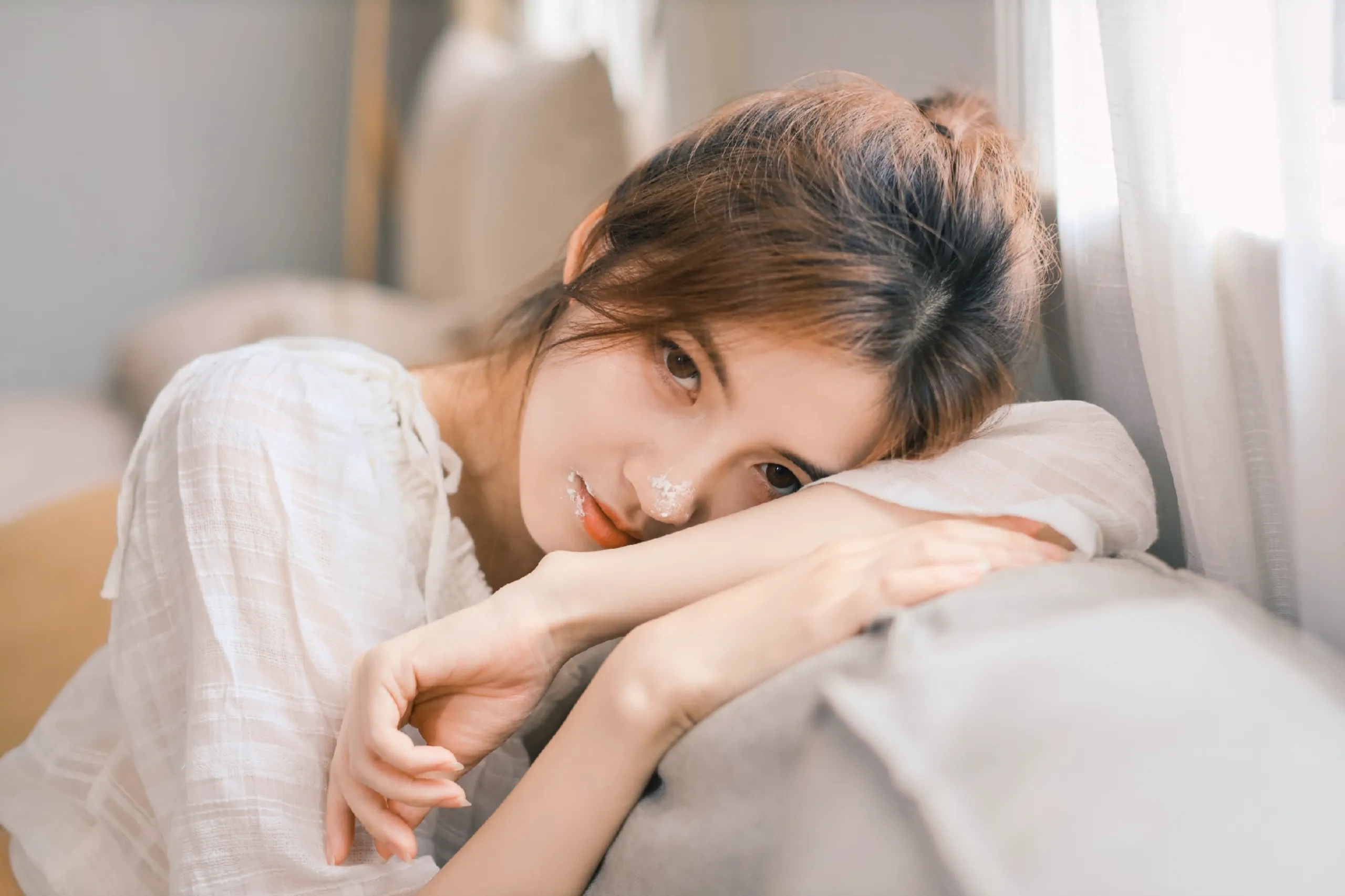 茶香飘溢的仙女