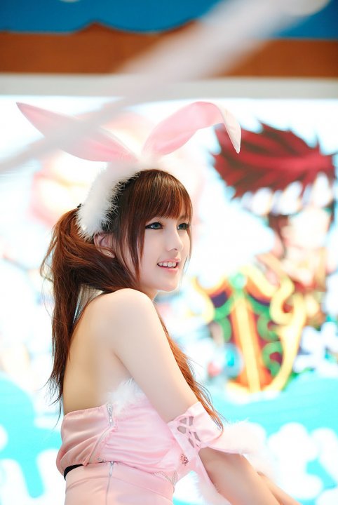 中国游戏展清新美女集结