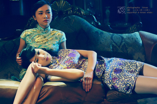 奢华旗袍摄影大片《昏弥》改为：华丽旗袍摄影巨制《昏迷》