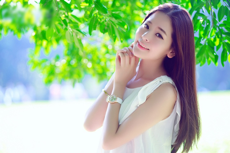 夏日野外清新写真