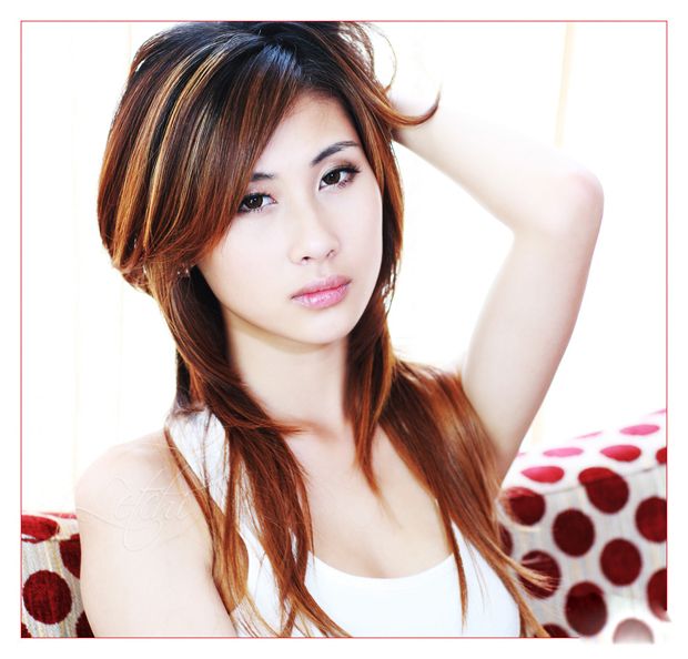 超美的平面代言模特小欣