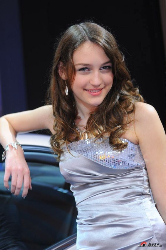 雪佛兰美女模特高清照片