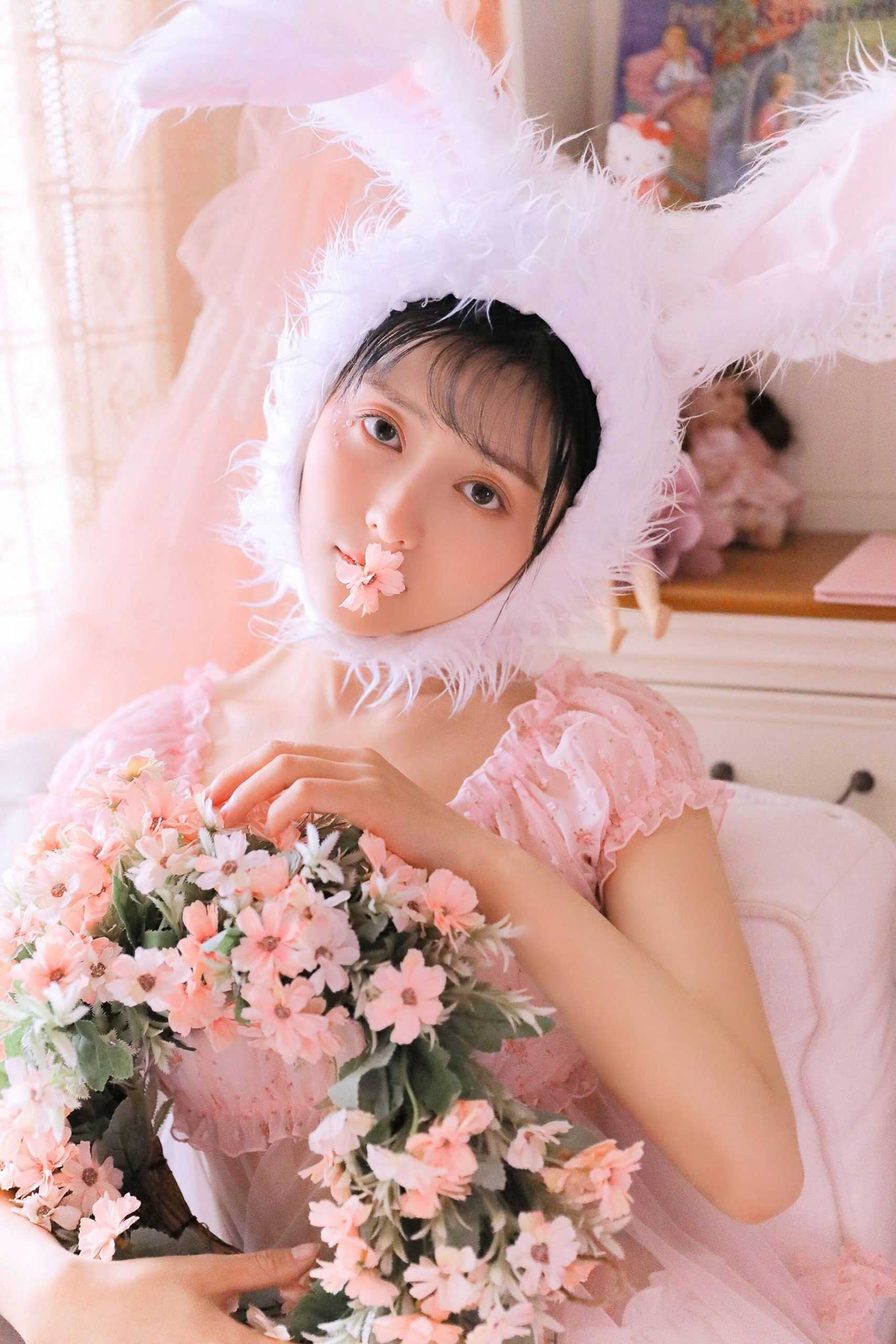 粉红色的圣诞节