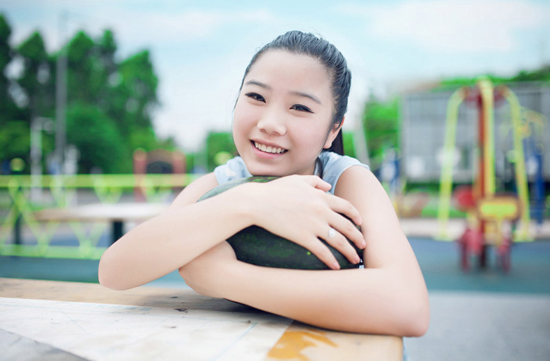 童趣十足的西瓜妹儿童乐园